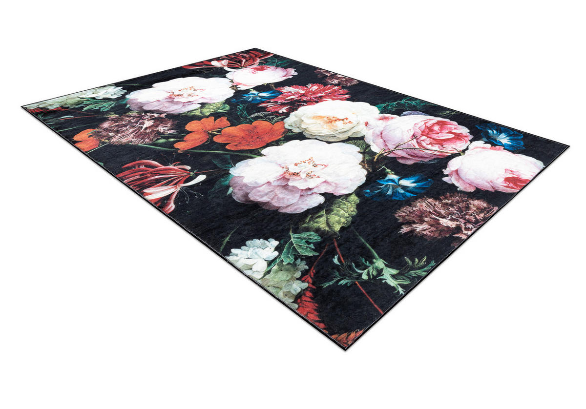 TEPPICH Andre 120/170 cm - Schwarz, Textil (120/170cm) - rugsX