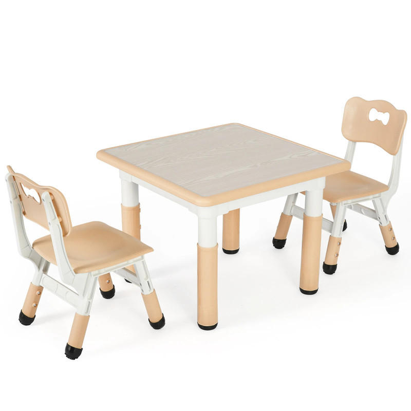 KINDERSITZGRUPPE Beige Höhenverstellbar - Beige, Kunststoff (60/48/60cm) - Bextsrack
