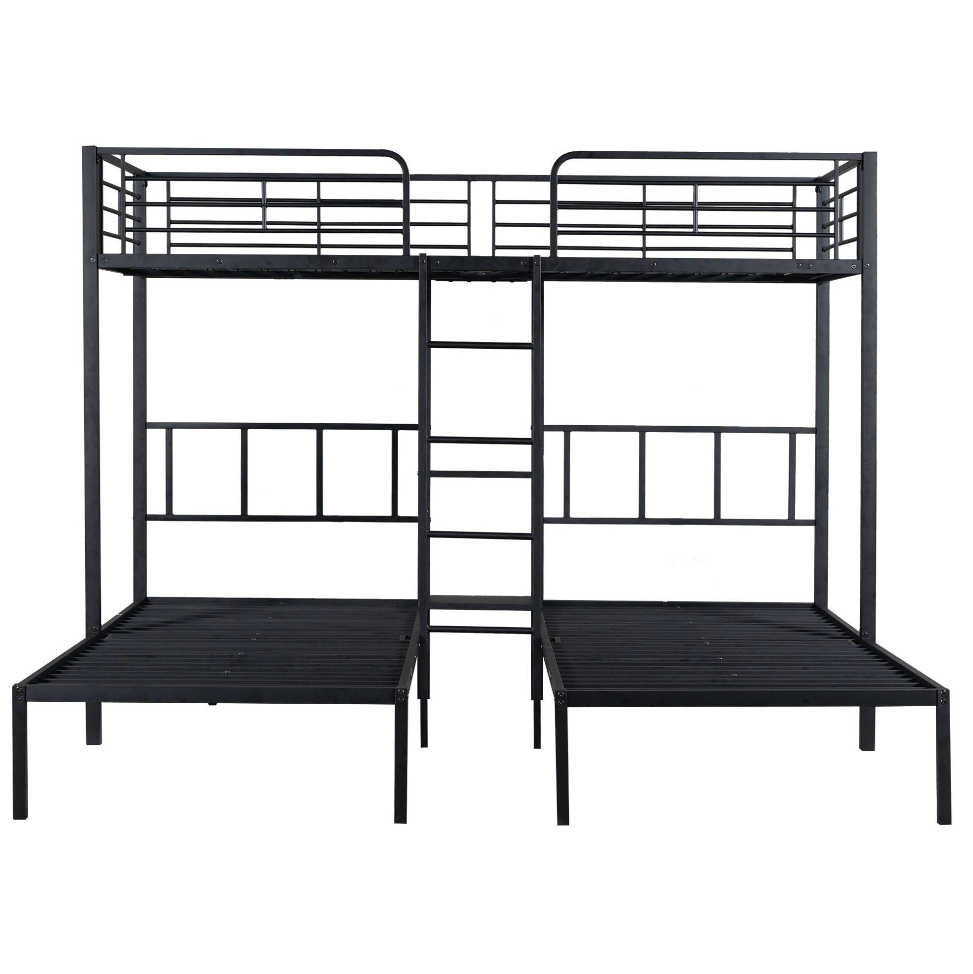 Ivmeu Etagenbett Schwarz 90x200 cm