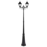 AUSSENLATERNE Schwarz Sukri - Schwarz, Metall (26/55/222cm) - Beliani
