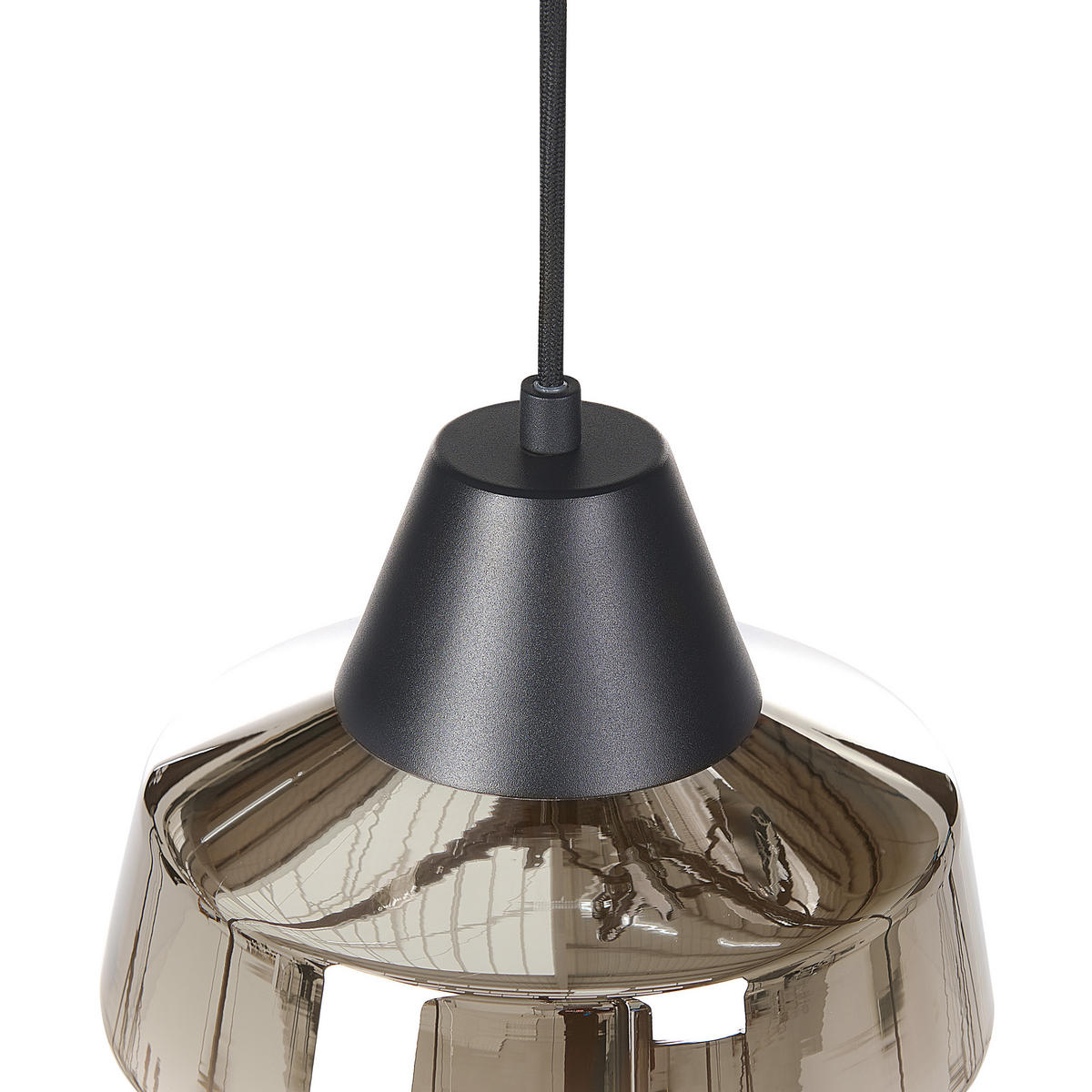HÄNGELEUCHTE Talparo 23/23/172 cm - Goldfarben, Glas (23/23/172cm) - Beliani