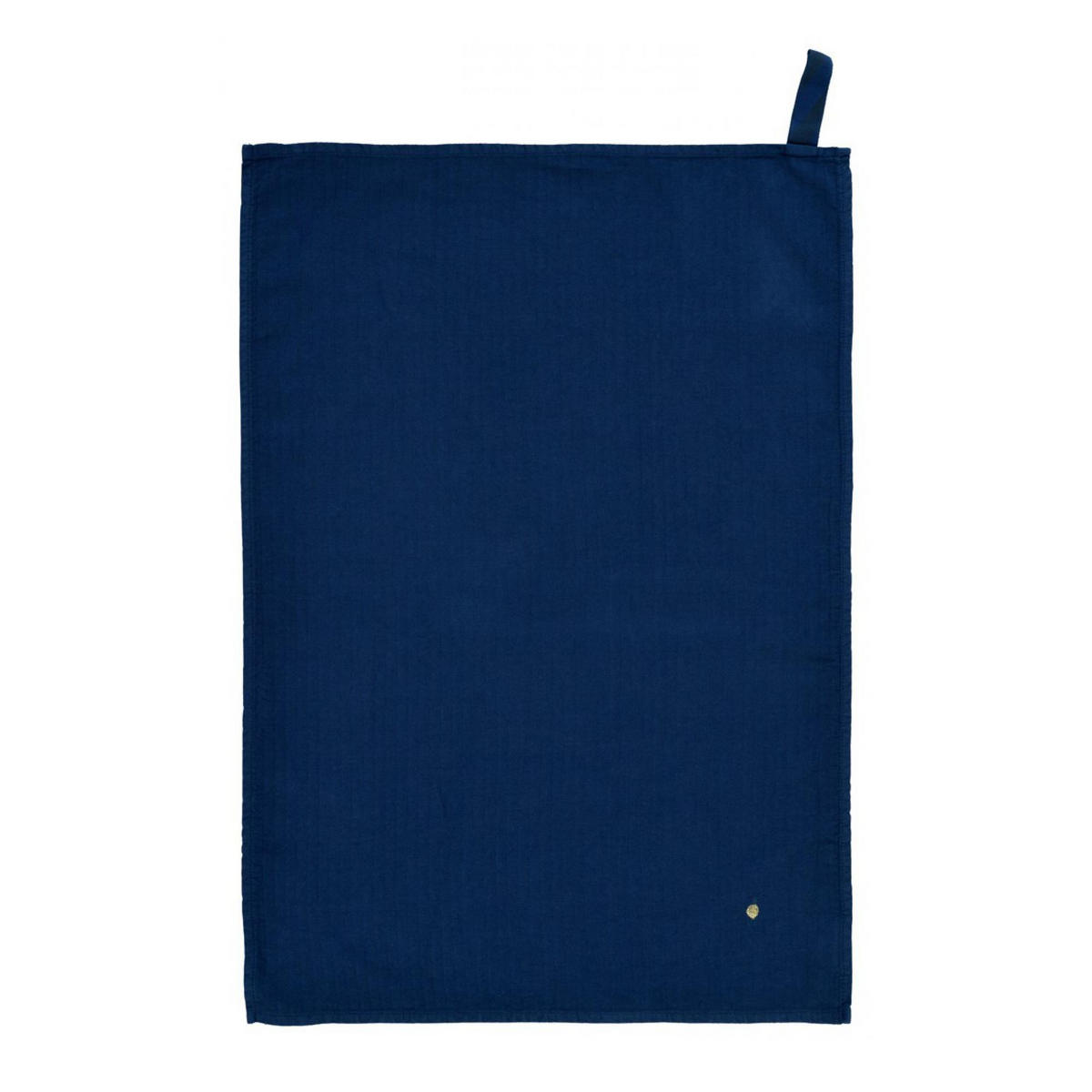 KÜCHENTUCH Marcel indigoblau 50 x 70 cm - Dunkelblau, Textil (70/50cm)