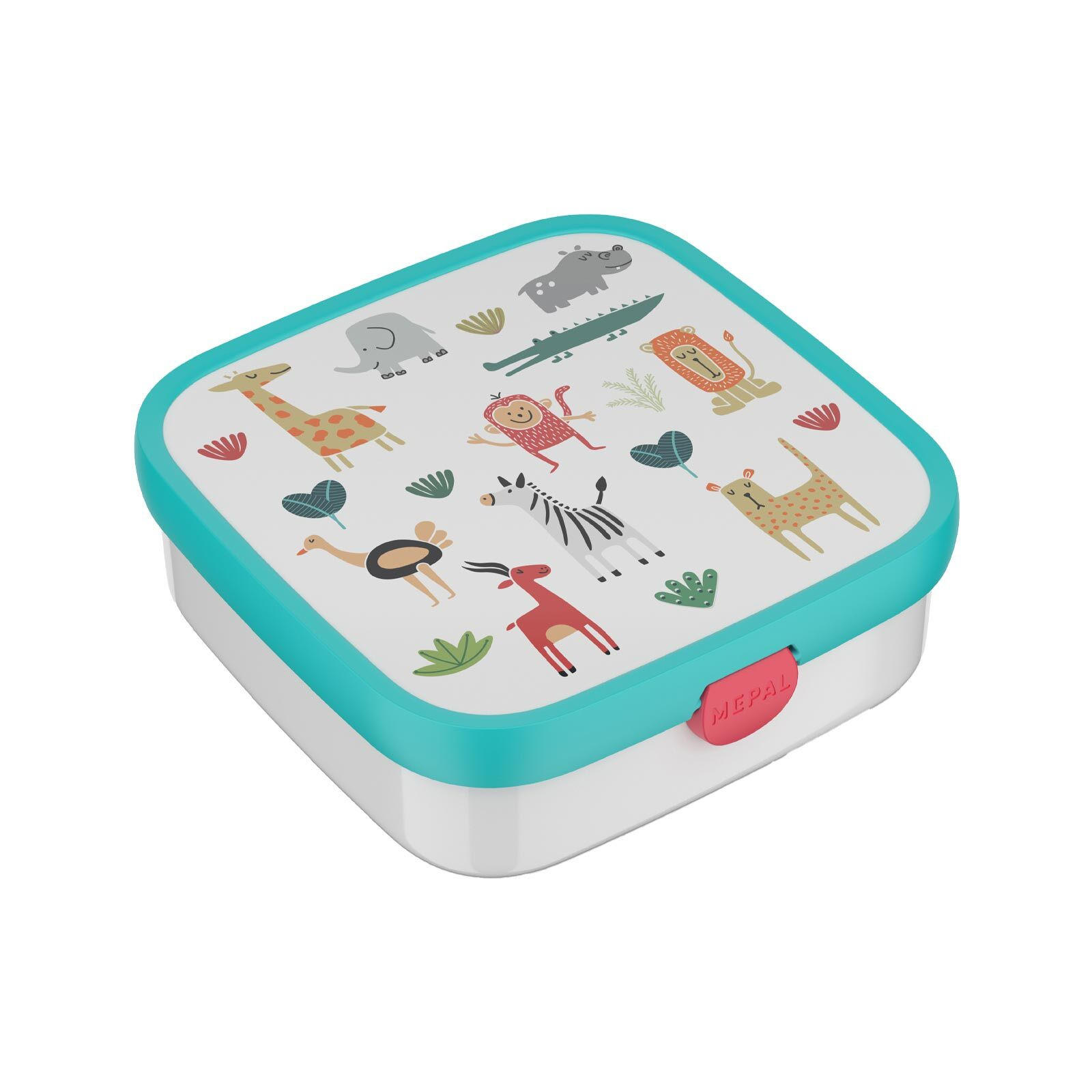 BROTDOSE XL Campus (2025) Animal Friends 1,3 l - Multicolor, Kunststoff (18.2/6.1/18.2cm) - Mepal