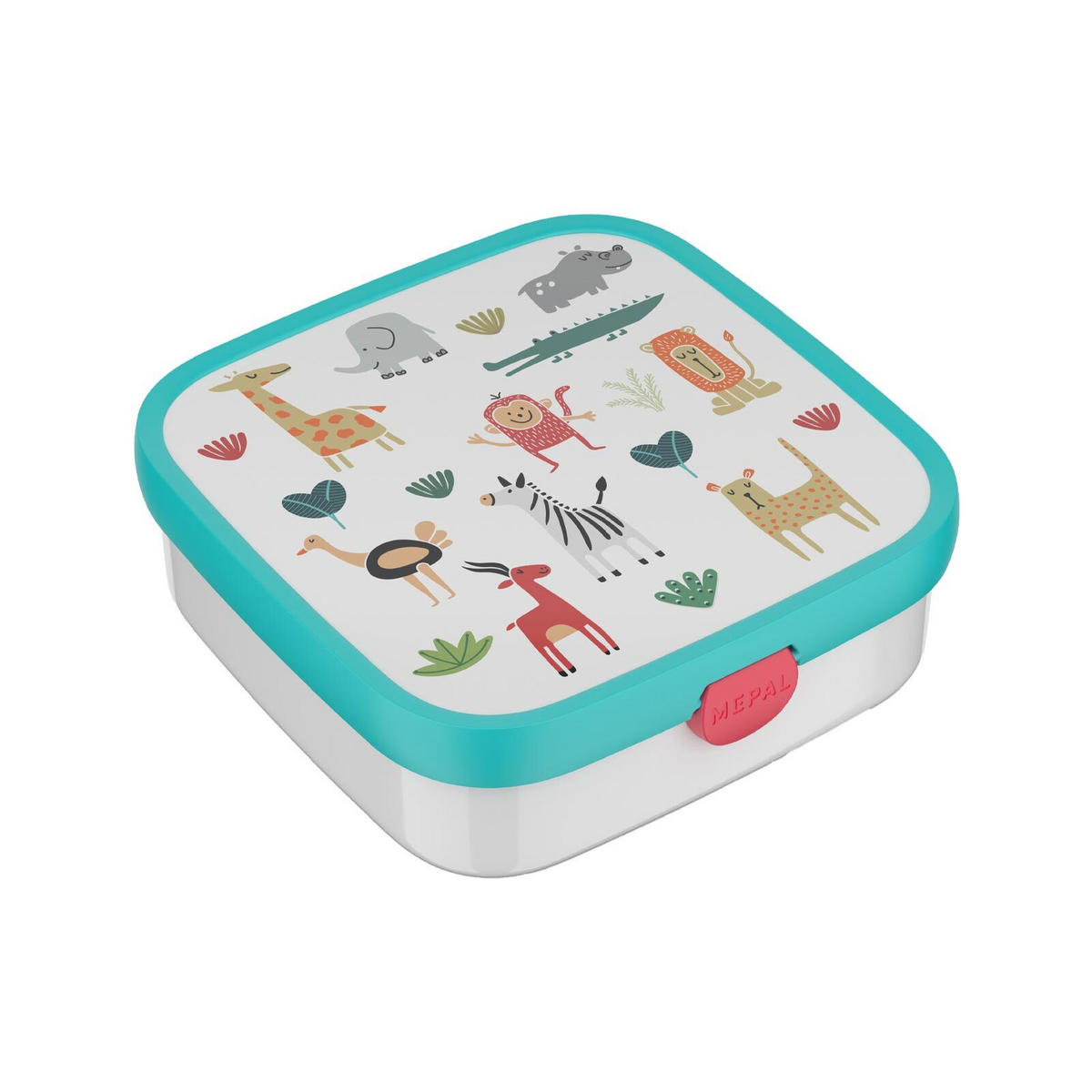 BROTDOSE XL Campus (2025) Animal Friends 1,3 l - Multicolor, Kunststoff (18.2/6.1/18.2cm) - Mepal