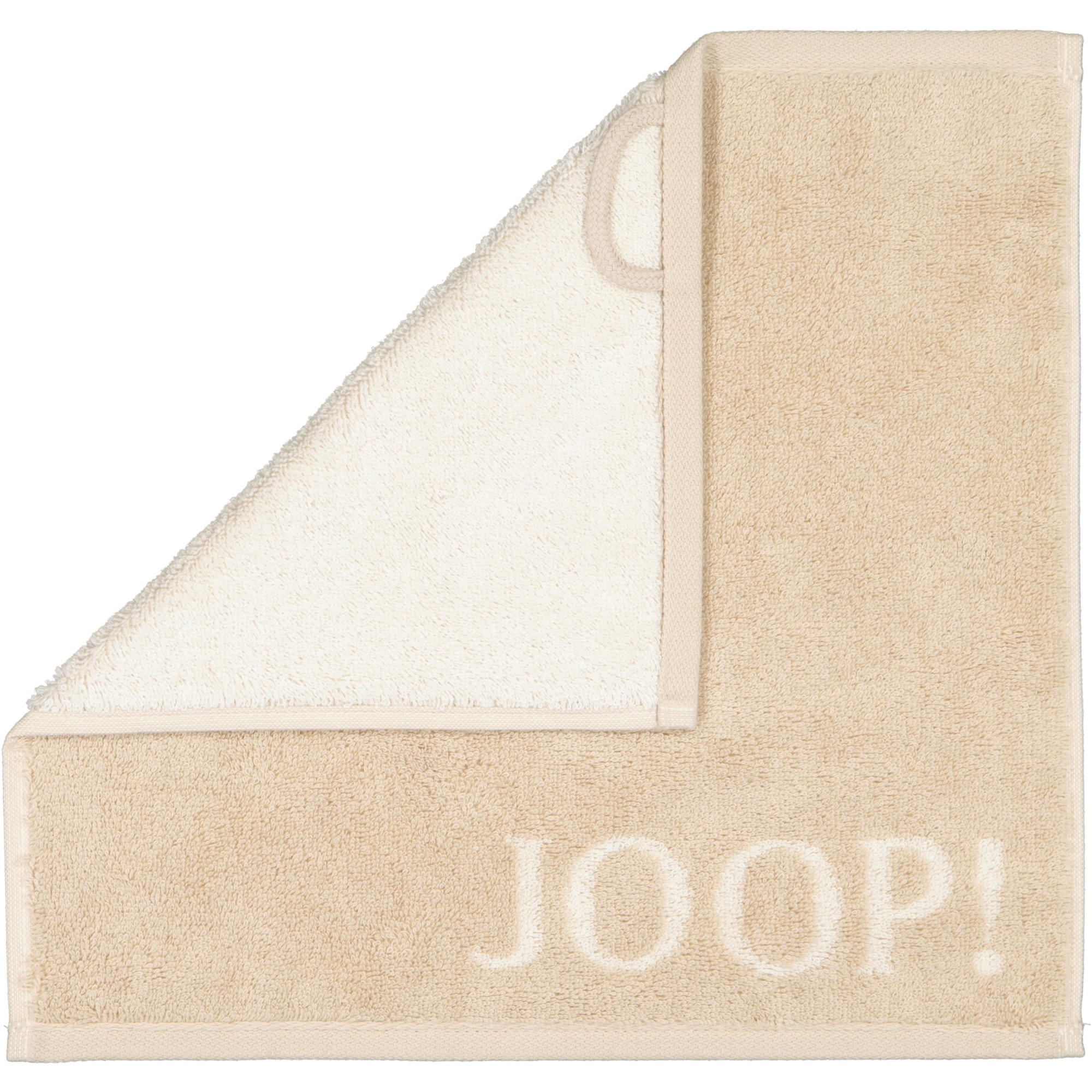SEIFTUCH CLASSIC DOUBLEFACE 1600 SAND - 30 - Sandfarben, Textil (30/30cm) - Joop!