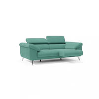 LINEARSOFA Donatello - Smaragdgrün, Metall (183/76/102cm) - Divani.store
