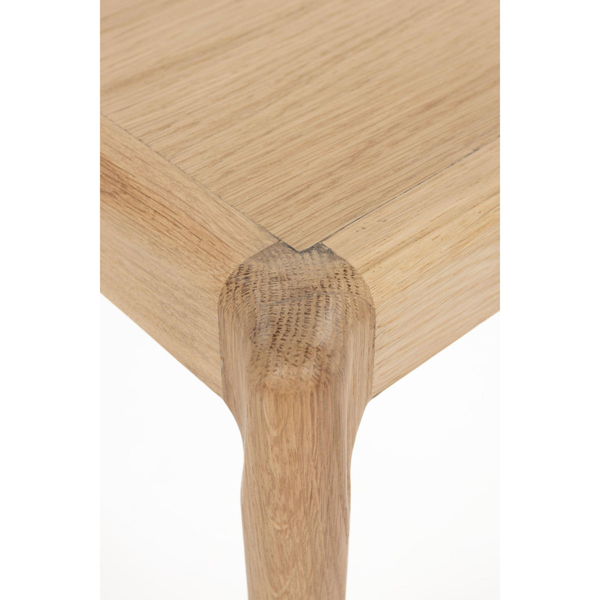 BEISTELLTISCH Ember 2er-set - Naturfarben, Holz (40/40/32cm) - Zuiver