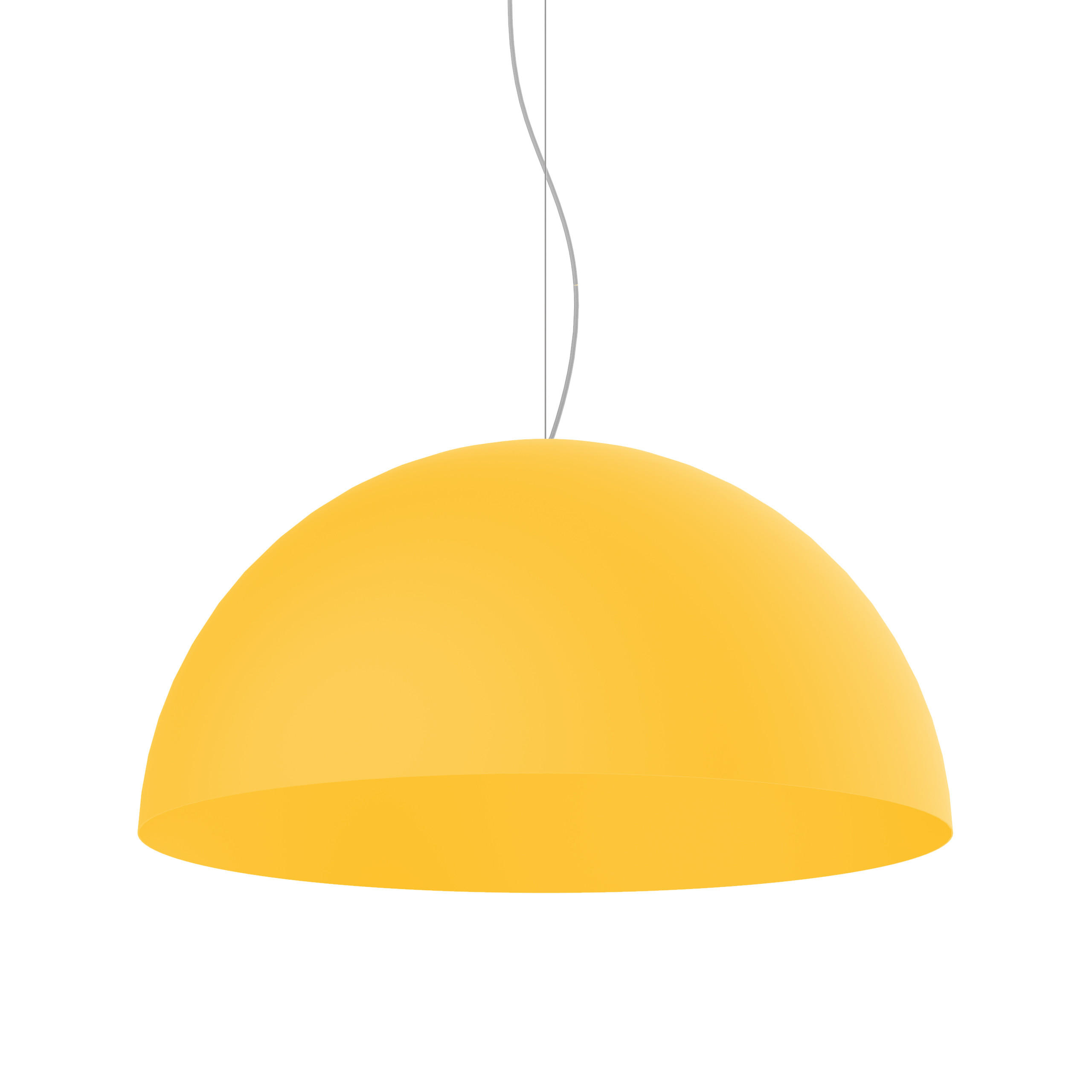 HÄNGELEUCHTE - Gelb, Metall (60/60/30cm) - Lumicom