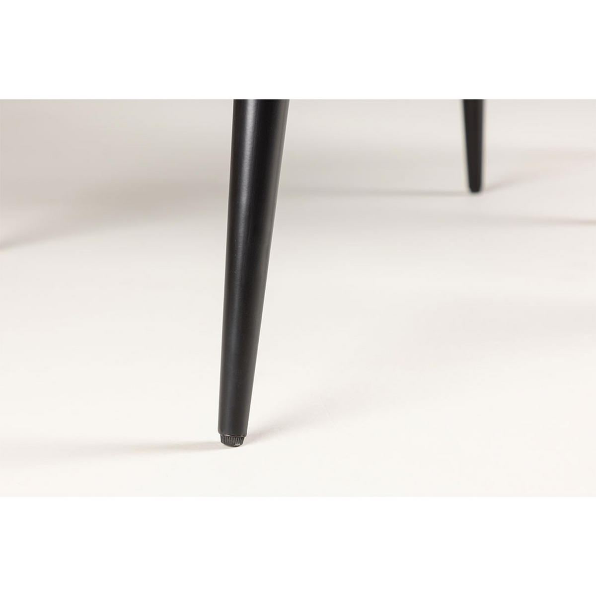 ESSTISCH, Polar, Schwarz, MDF, 75 x 75 x 75 cm - Schwarz, Holzwerkstoff/Metall (75/75/75cm) - ebuy24