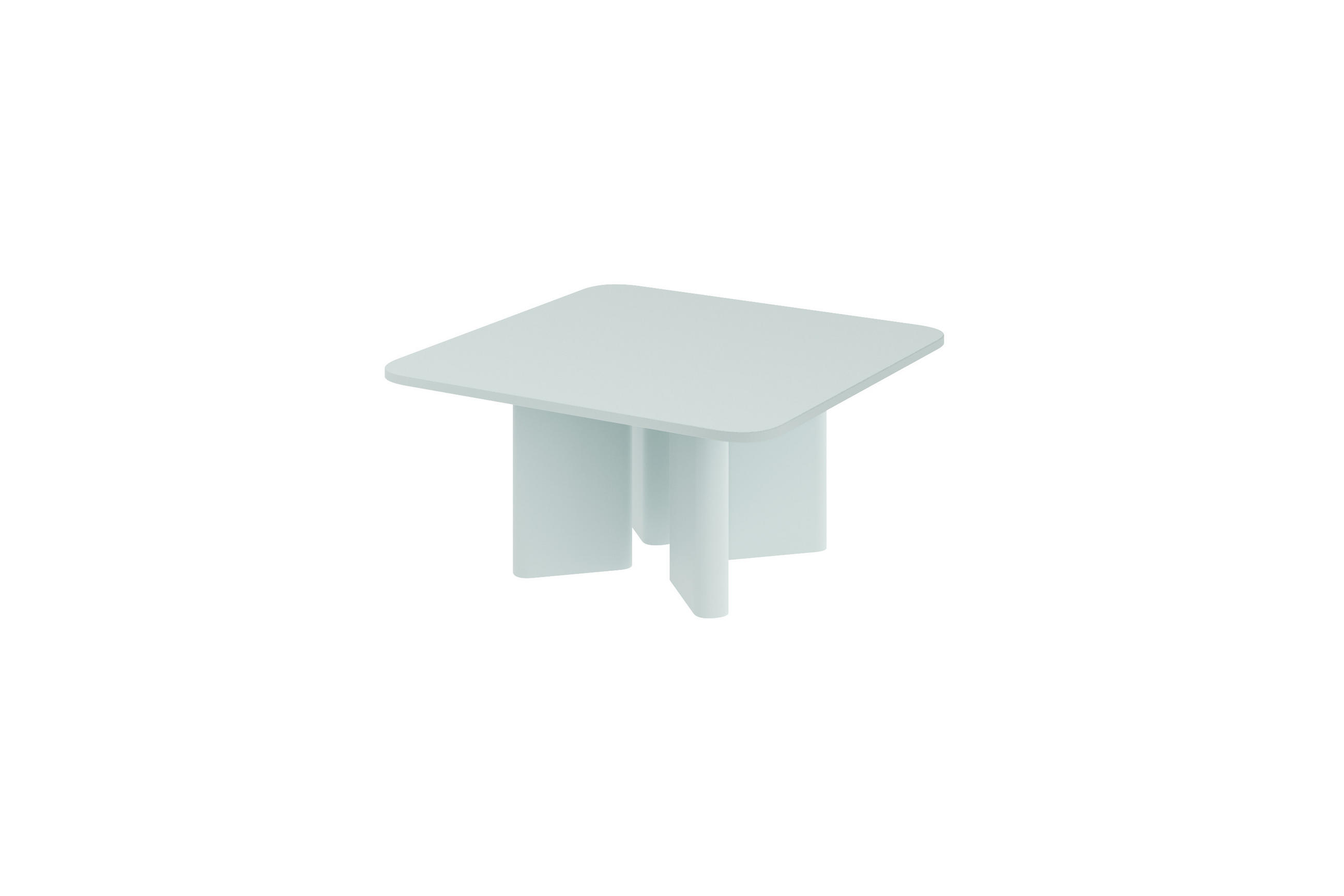 designimpex Couchtisch Mintgrün 80x50x80 cm