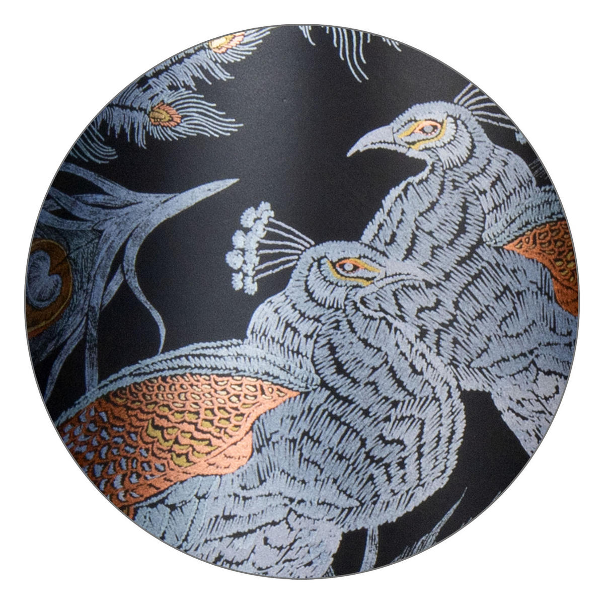 KAFFEEBECHER Shiny Peacock - Naturfarben, Keramik (0.4L) - Könitz