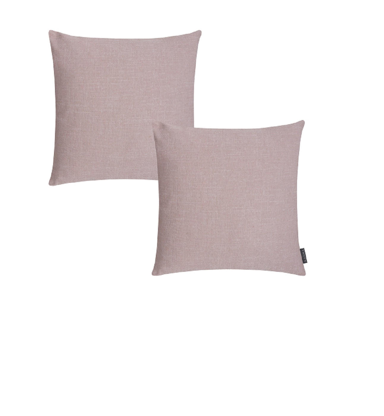 KISSENHÜLLE 2er Set Riva 50/50 altrose - Altrosa, Textil (50/50cm) - Magma Heimtexx