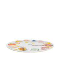 TELLER Gemütliche Tage - Der perfekte Pfannkuchen in Bunt - 31cm - Multicolor, Keramik (31/31/2cm) - Blond Amsterdam