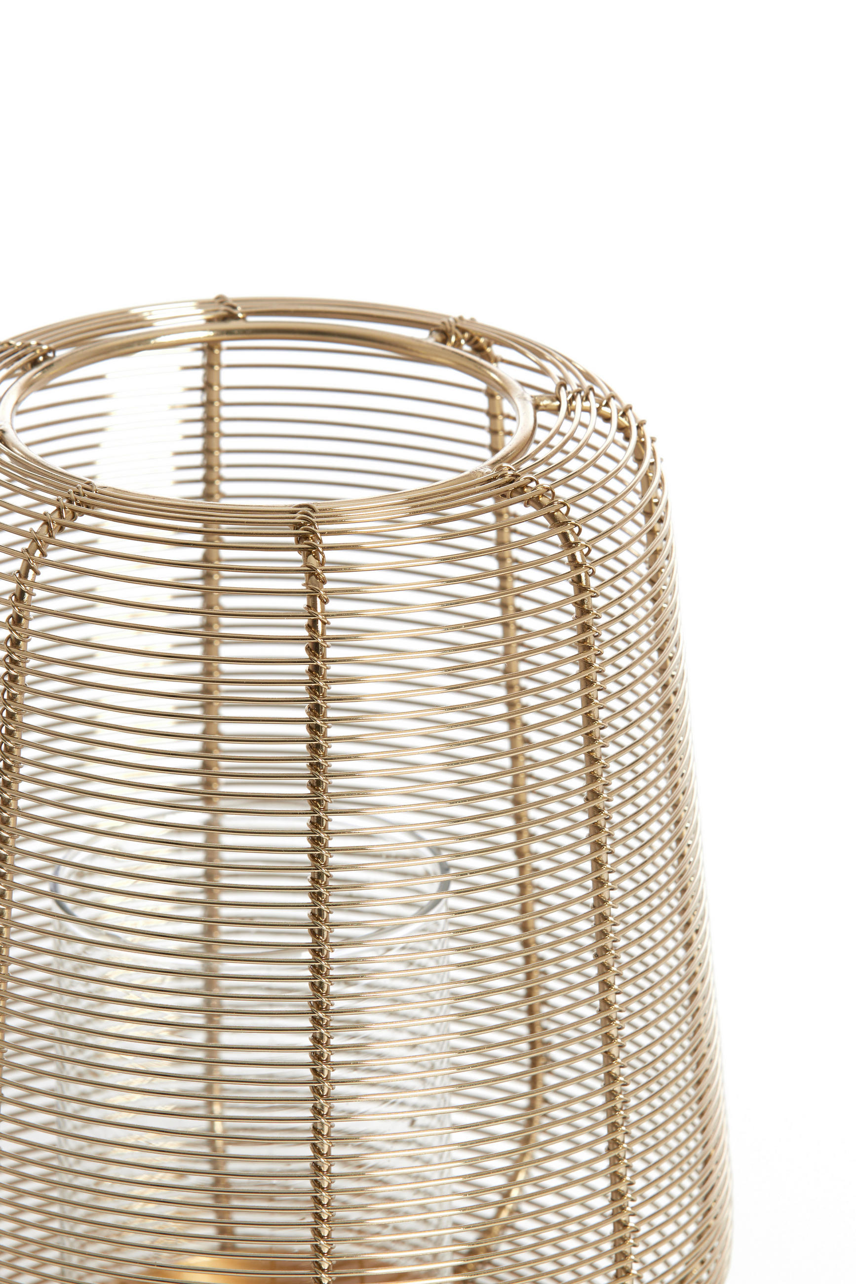 WINDLICHT Adeta Gold Ø18/21 cm - Goldfarben, Metall (18/21/18cm) - Light & Living