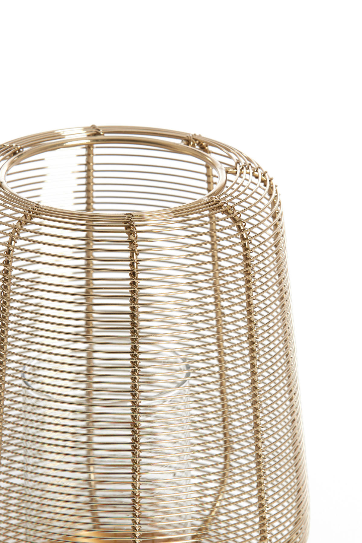 WINDLICHT Adeta Gold Ø18/21 cm - Goldfarben, Metall (18/21/18cm) - Light & Living