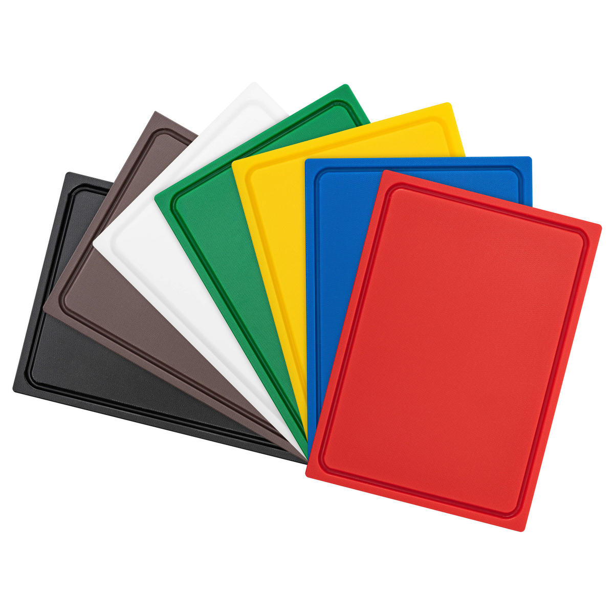 SCHNEIDEBRETT HDPE500 45x30x2 cm - Weiß, Kunststoff (30/45cm) - Muvell