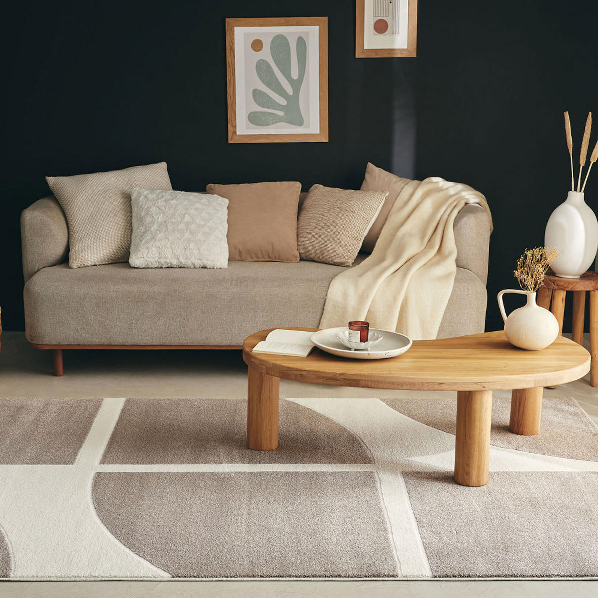 TEPPICH - Beige - Beige, Kunststoff (200/290cm) - Drawer