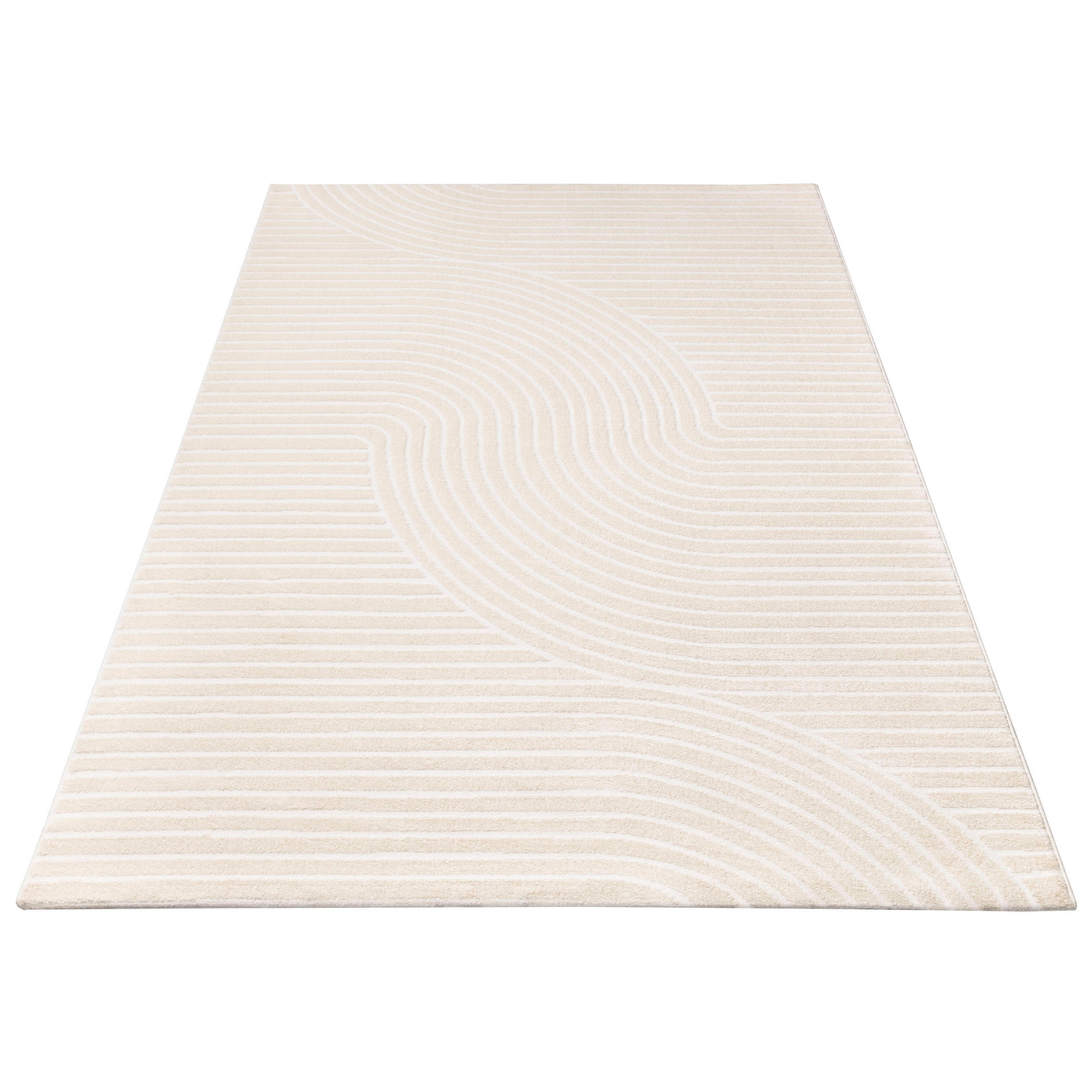 KURZFLORTEPPICH 240/340 cm Luzern 651 - Creme, Textil (240/340cm) - Paco Home