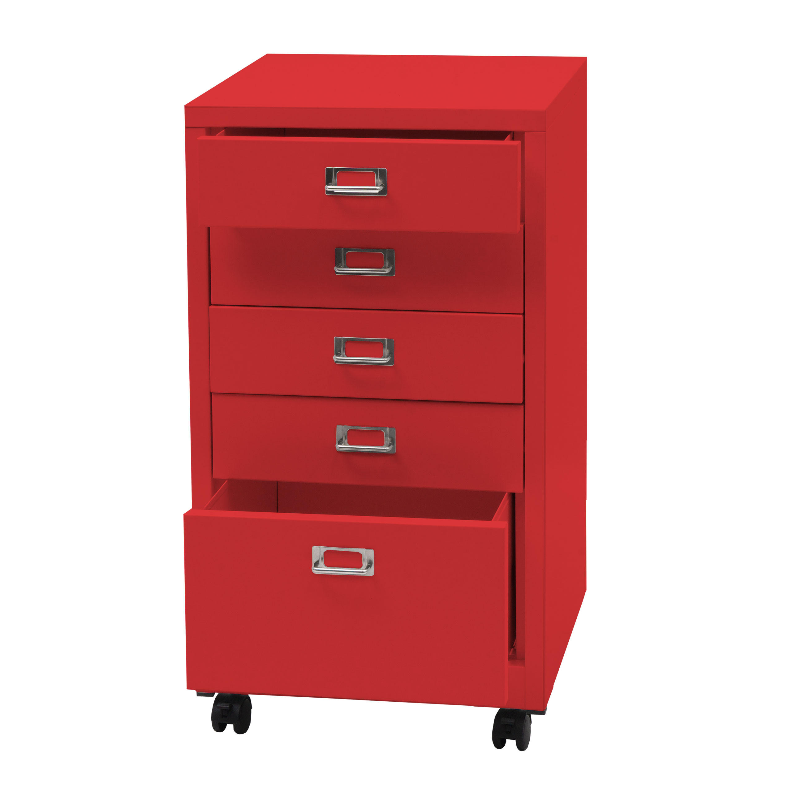 Proregal Rollcontainer Rot 40x75x41 cm