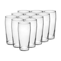 WILLI BECHER GEEICHT transparent 0,4 l 12er Set - Transparent, Glas (0.4L) - Van Well