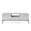 TV-SCHRANK Vellore Grau 154 cm - Goldfarben/Schwarz, Holzwerkstoff/Metall (154/56/39cm) - Selsey