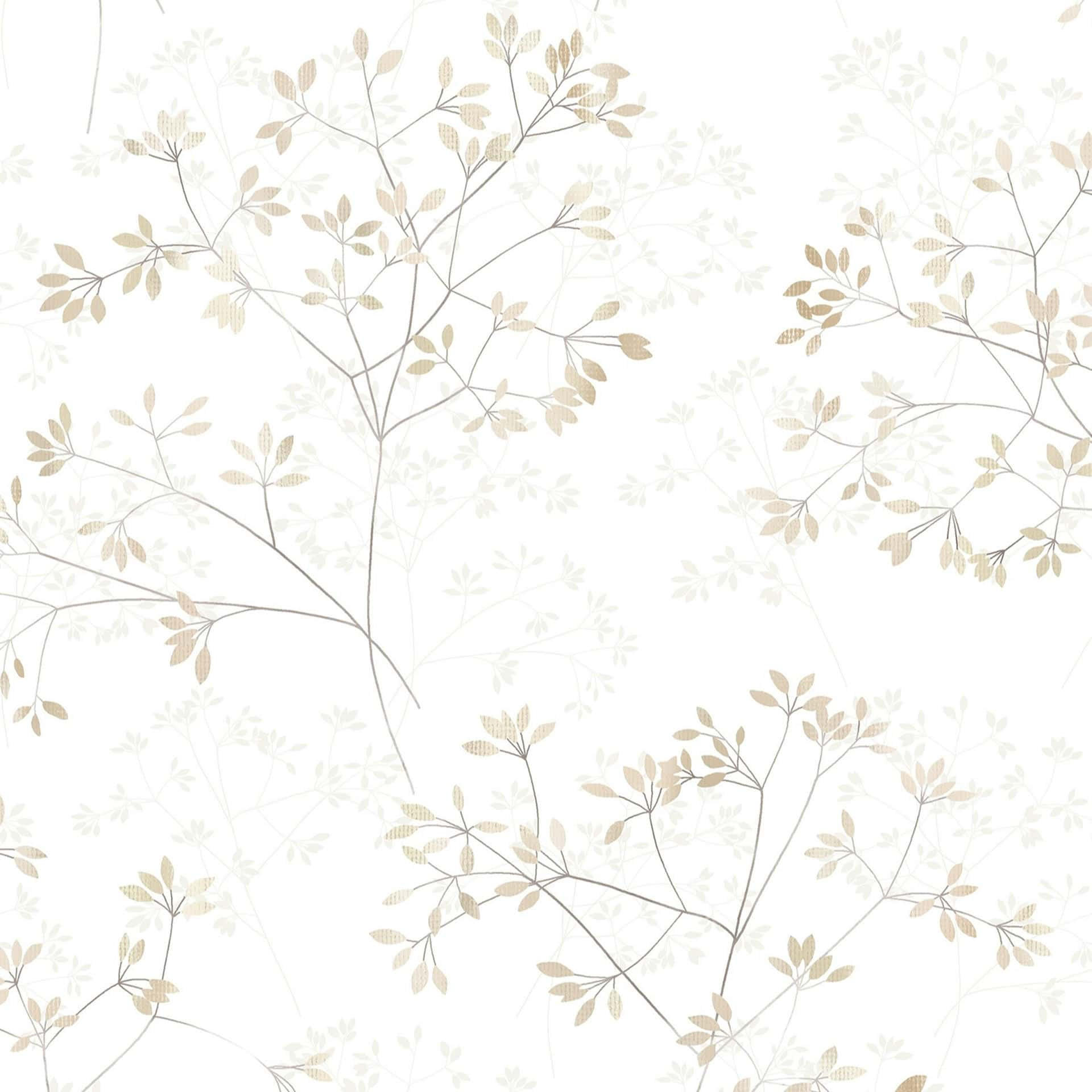 VLIESTAPETE Floral Tapete weiß, beige - Beige/Weiß, Papier (53/1005cm) - marburg