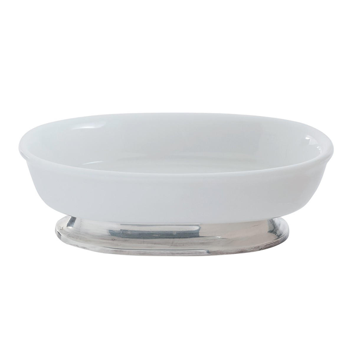 BADEZIMMER-SET - Waschbecken-Zubehör - Weiß, Metall (37/25/25cm) - Signature