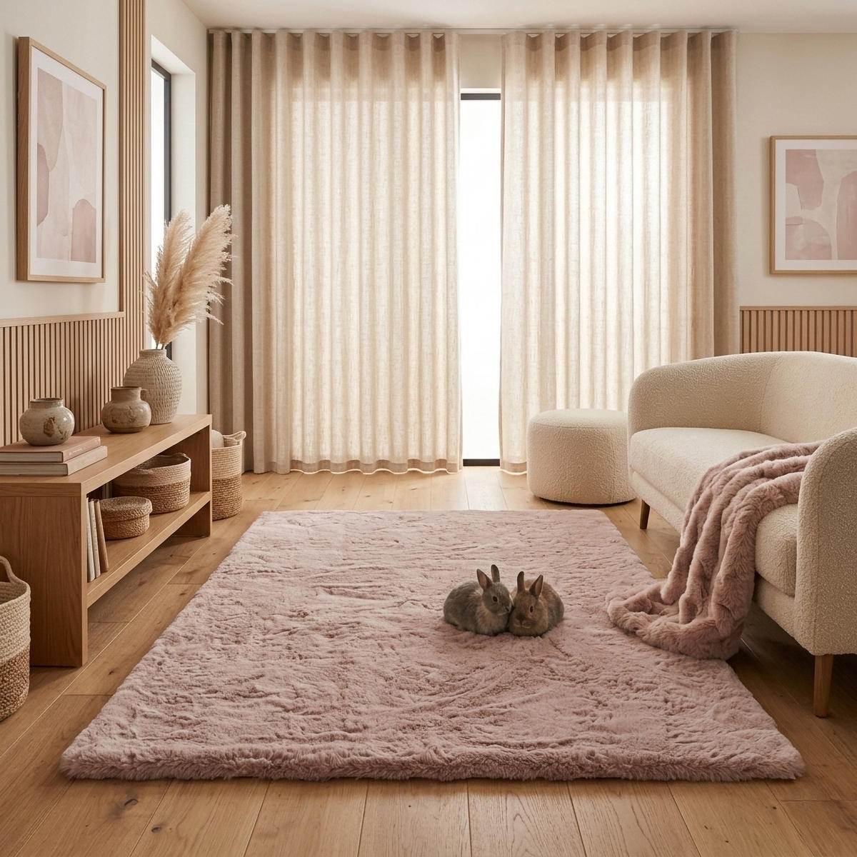 FELLTEPPICH CLOUD SUPER SOFT 200/290 cm Pink - Pink, Textil (200/290cm) - Consilio Concept