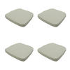 SITZKISSEN Canvas 48/48 cm 4er-Set - Beige, Textil (48/7/48cm) - Madison