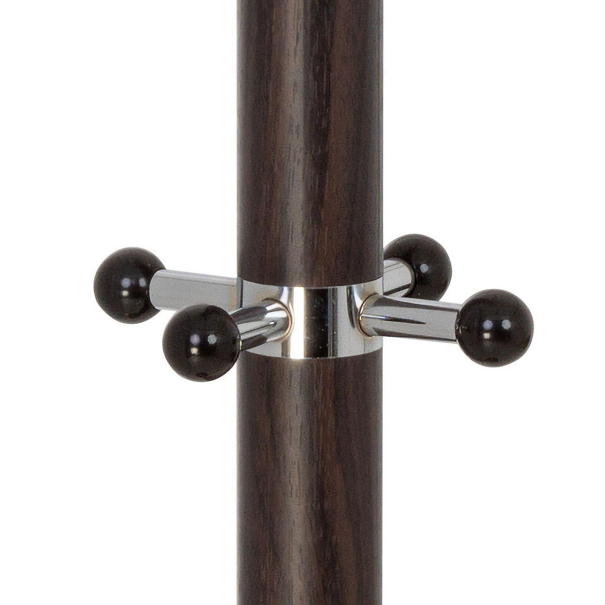 GARDEROBE aus metall 36x173cm - Braun, Metall (36/173/36cm) - Wanderlust