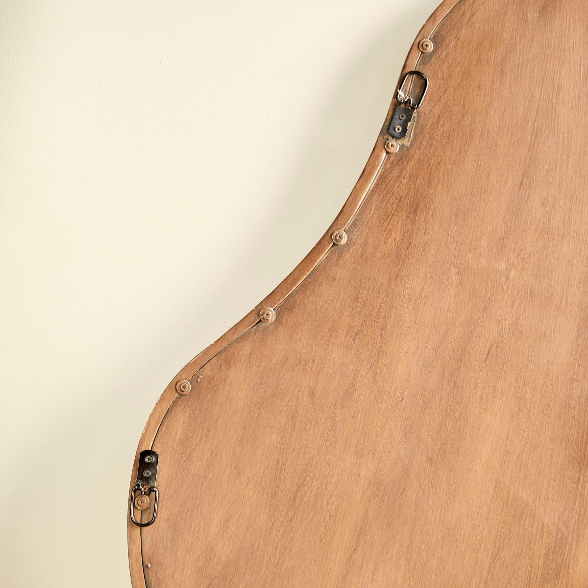 SPIEGEL Dim Braun aus Dunkles Mindiholz - Braun, Holz (65/85/3cm) - Tikamoon