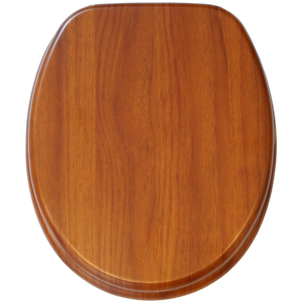 Sanilo Wc-Sitz Braun 38x6x47 cm