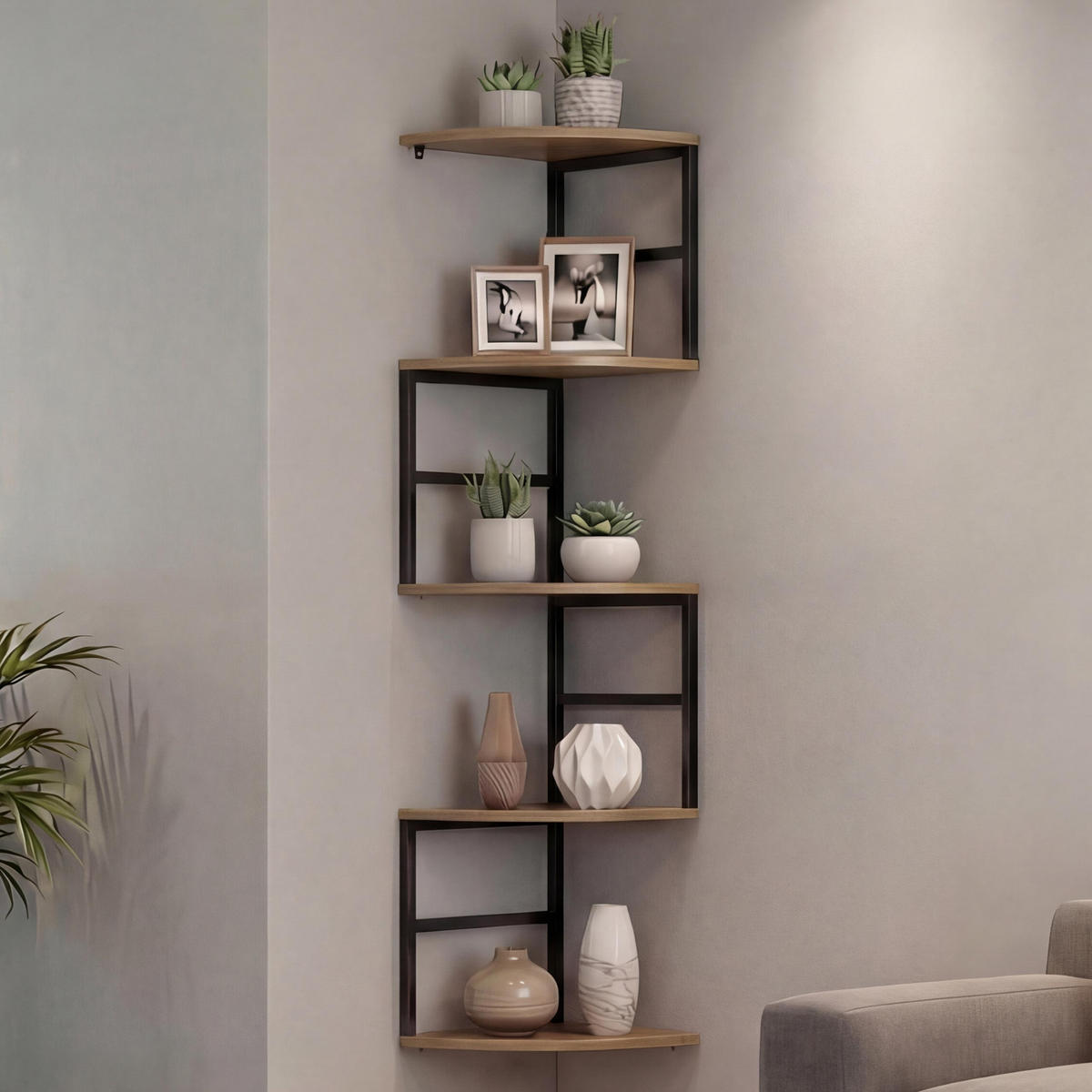 ECKREGAL Braun - Braun, Metall (30/128/30cm) - MCW