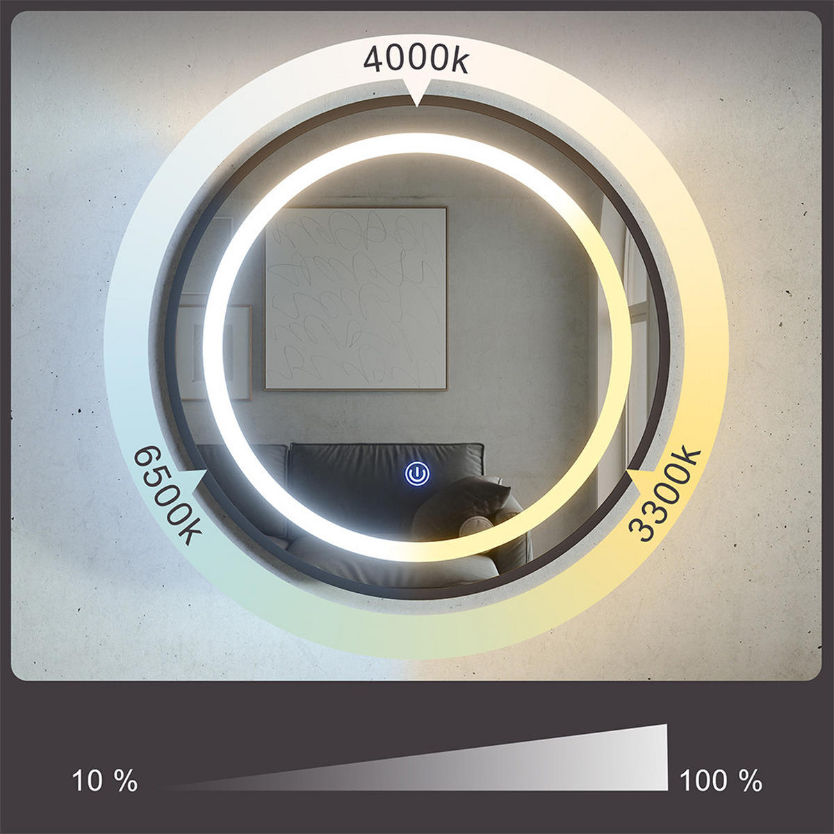 KOUPELNOVÁ ZRCADLOVÁ SKŘÍŇKA Silva Černá 50 x 50 cm s 5 úložnými prostory - černá, sklo (50/50/13cm) - Vicco