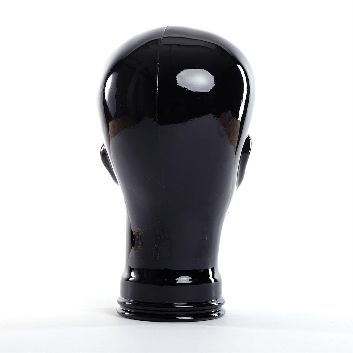 DEKOOBJEKT Dekokopf Mick Glas schwarz - Schwarz, Glas (21/29/21cm) - DESIGN DELIGHTS