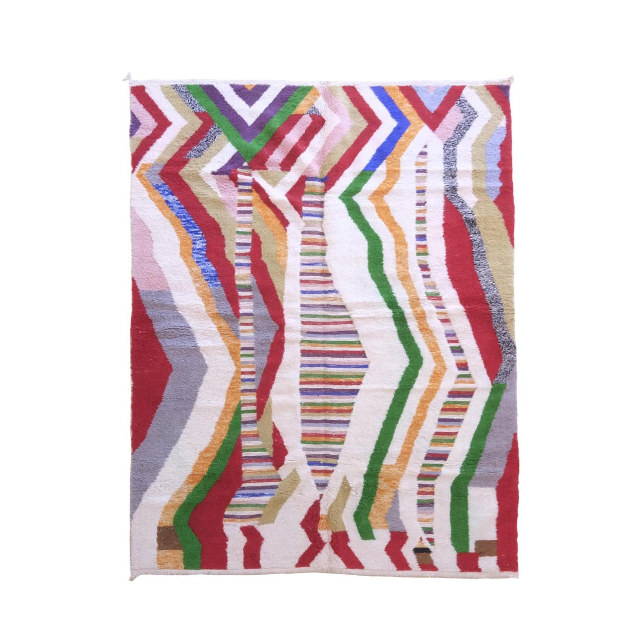 BERBERTEPPICH aus reiner Wolle 247x 341 cm - Multicolor, Naturmaterialien (247/341cm) - AFK Living