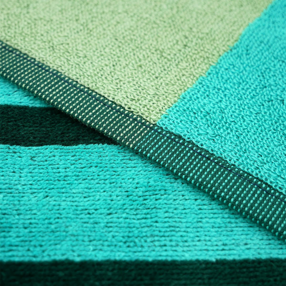 STRANDTUCH aus Veloursfrottee Jacquard Mehrfarbig 140x180 400g/m² - Yari - Multicolor, Textil (140/180cm) - LE COMPTOIR DE LA PLAGE