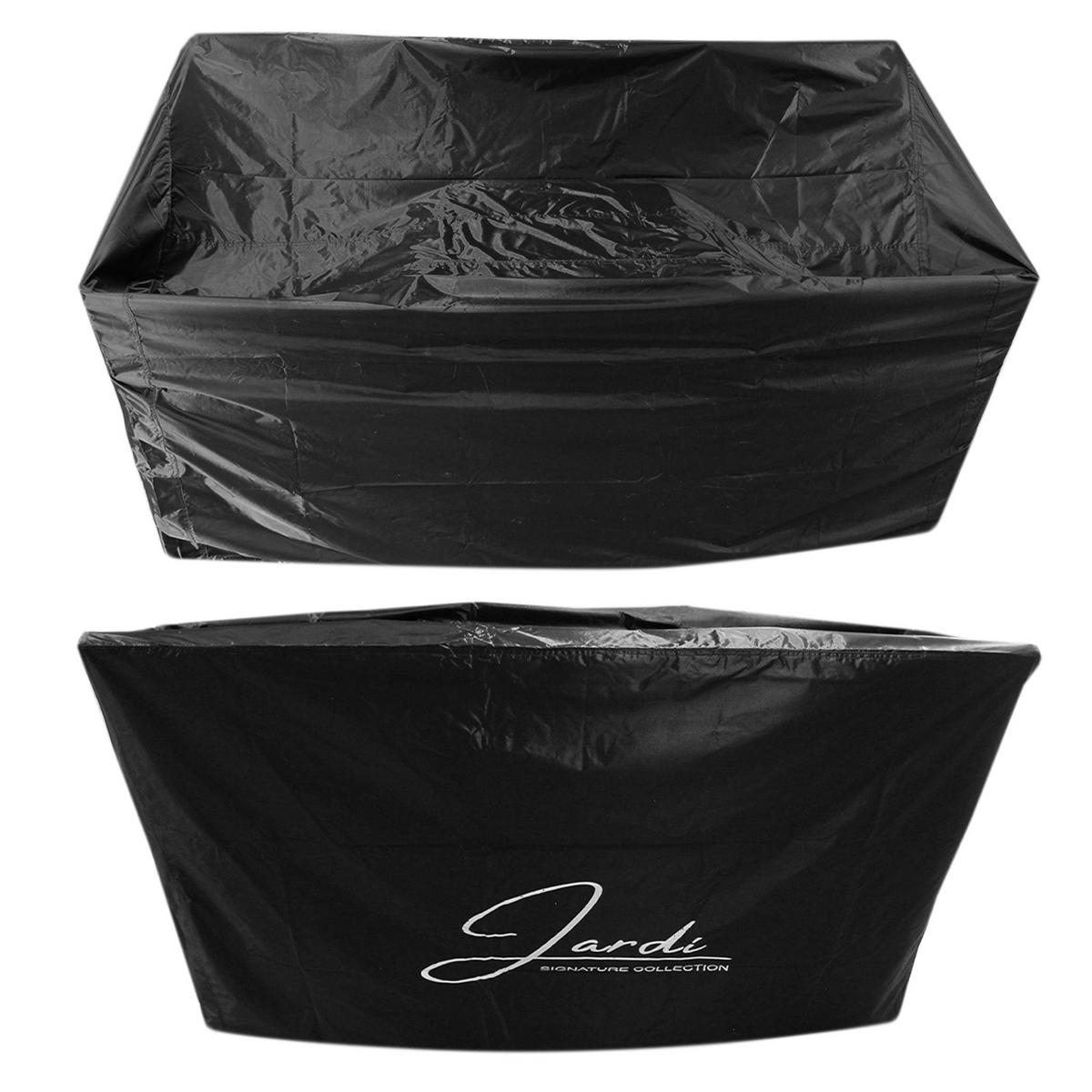 RATTAN-BISTRO-SET Hellgrau - Hellgrau, Kunststoff - Monstershop