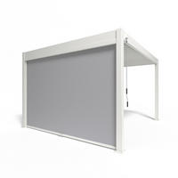 PERGOLINE Sonnenrollo 2,65 Meter (halb 5,3 Meter) für Trumpf & Superior Lamellendach Pergola Weiß - Weiß, Metall (4/235/265cm) - PergoLine