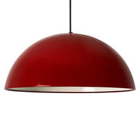 PENDELLEUCHTE Lipeo 50/23 - Rot, Metall (50/23cm) - Bamyum