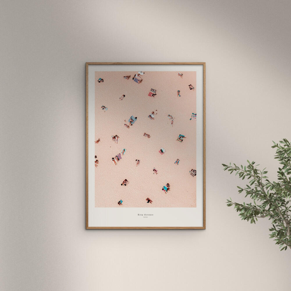 POSTER A.P. Atelier - Distance - Pink, Papier (30/40/0.1cm) - Poster&Frame