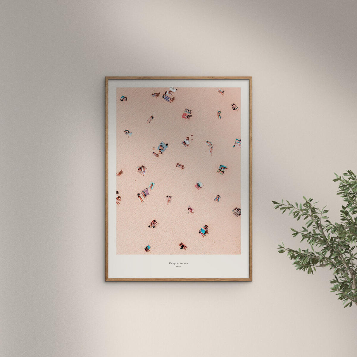 POSTER A.P. Atelier - Distance - Pink, Papier (30/40/0.1cm) - Poster&Frame