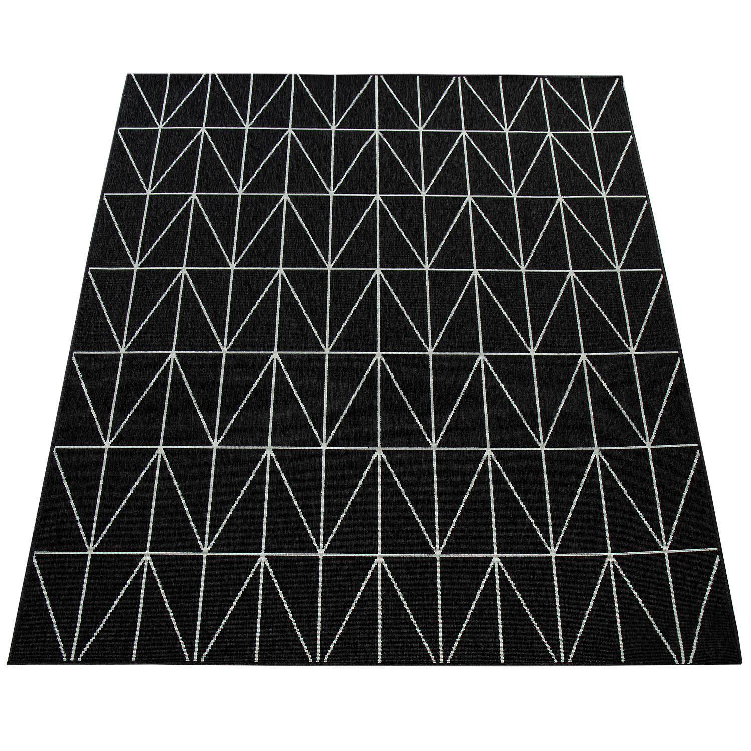 OUTDOORTEPPICH 80/150 cm Brugge 224 - Schwarz, Textil (80/150cm) - Paco Home