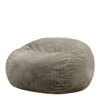 SITZSACK Nimbus - Grau, Textil (127/65/115cm) - icon