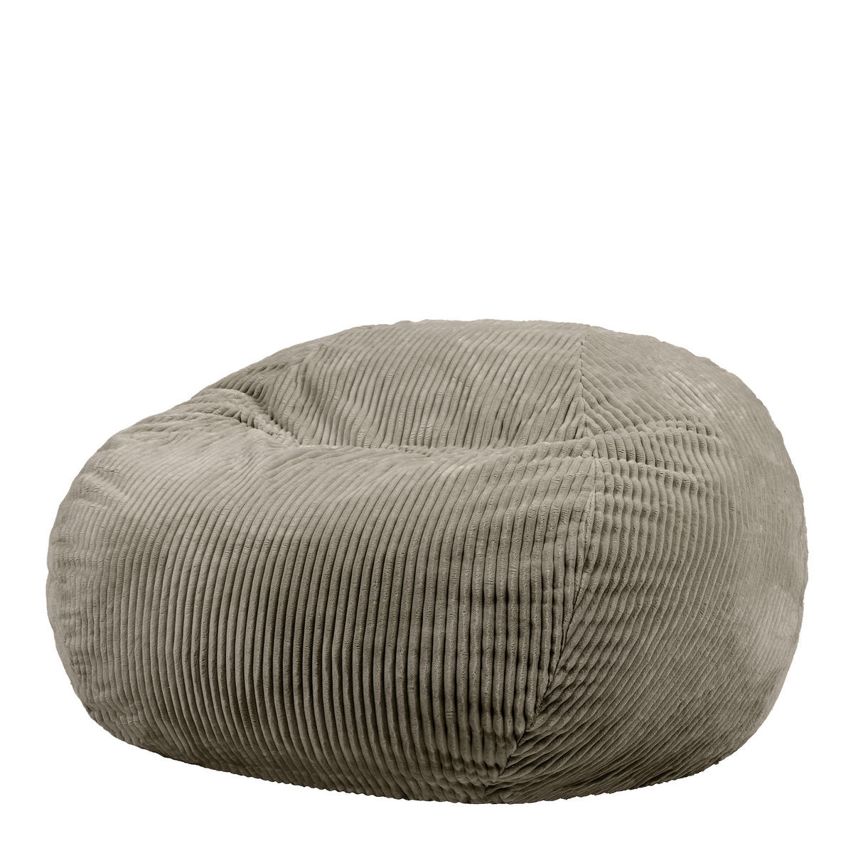 SITZSACK Nimbus - Grau, Textil (127/65/115cm) - icon