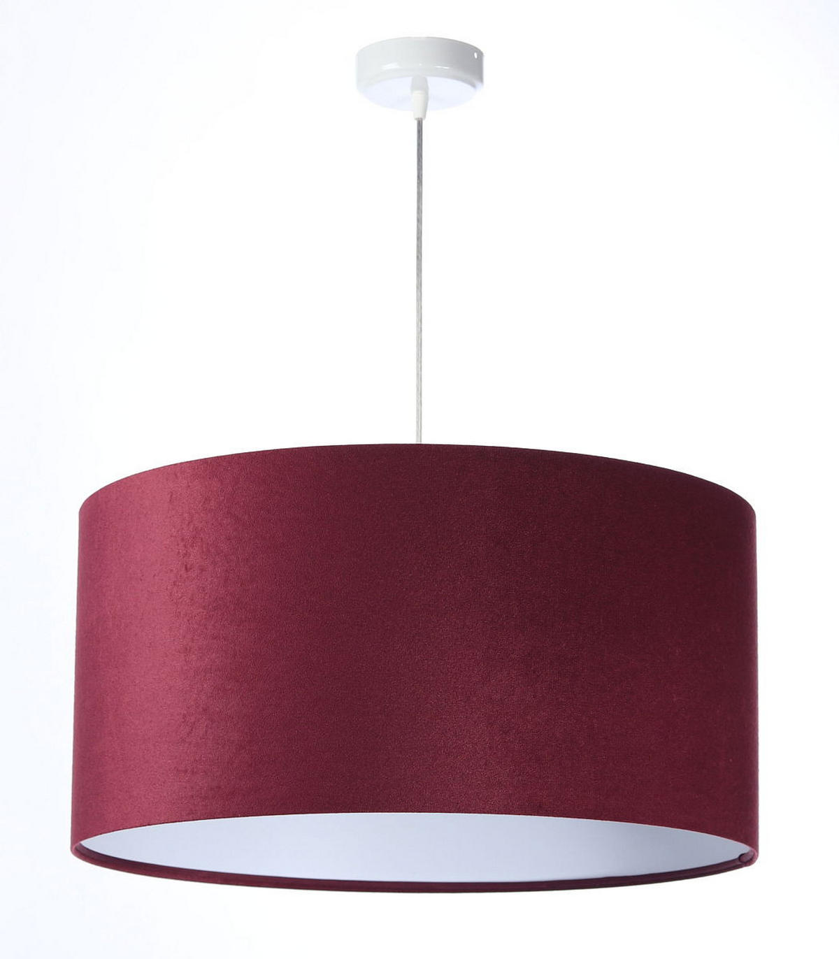 HÄNGELEUCHTE Lila 60/30 cm - Lila/Weiß, Kunststoff (60/1.1/30cm) - ONZENO