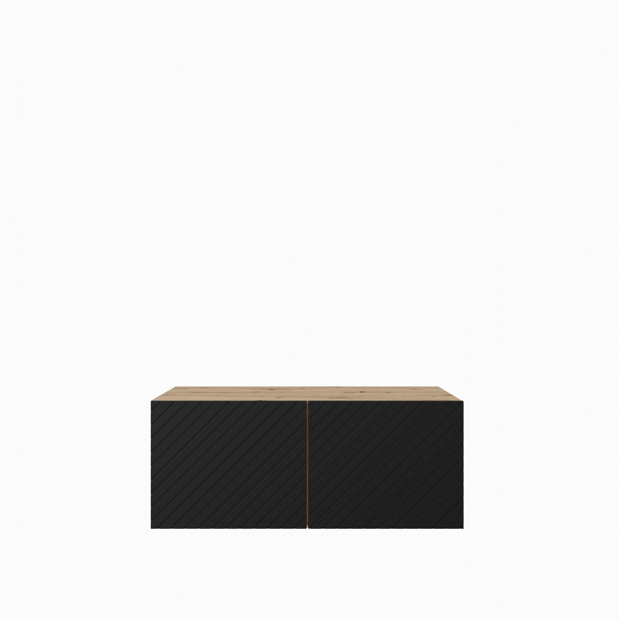 Masseno Lowboard Eiche Artisan 100x41x40 cm