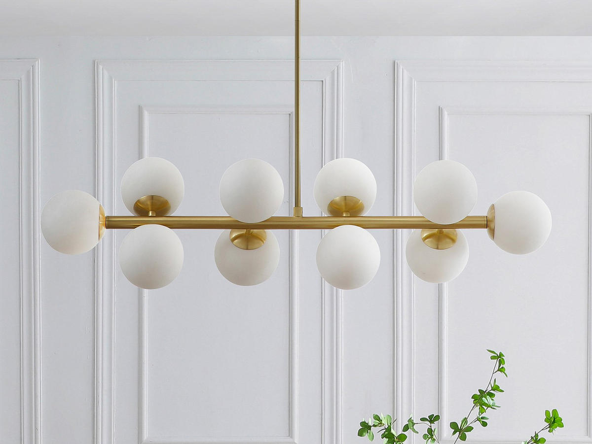 DECKENLEUCHTE - 94 cm x 23 cm - metall - goldfarben Sofia - Goldfarben, Metall (23/94/88cm) - Vente-Unique