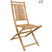 GARTENSTUHL 2er-Set Holz Braun - Braun, Holz (46/98.7/65.5cm) - Nordlys