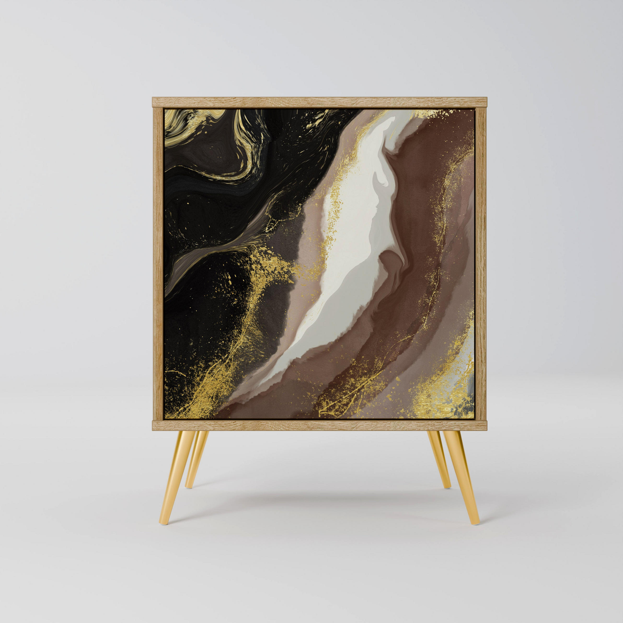 SpaceRebels Sideboard Eiche 57.5x75.5x42 cm